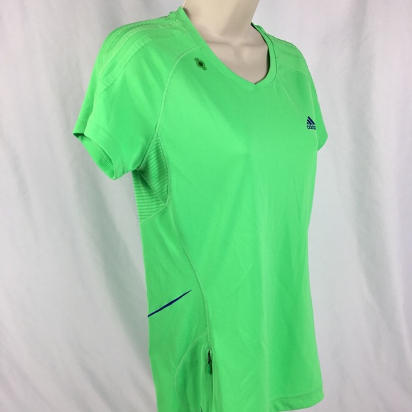 Adidas Supernova Short Sleeve V-Neck Athletic/Top - Picture 6 of 8
